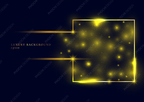 Download Abstract Gold Glitter Sparkle Frame - Abstract gold glitter Collection